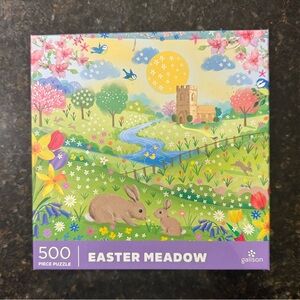 Galison Easter Meadow 500-Piece Puzzle